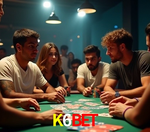 Interface moderna da plataforma K6BET
